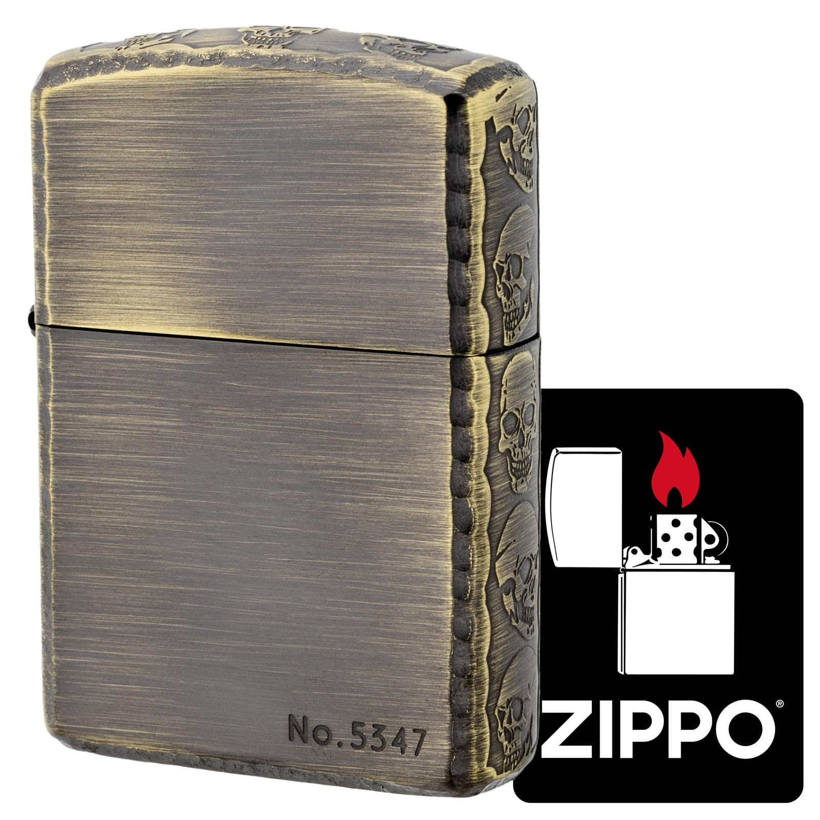 Amazon.co.jp: KAJIKAWA(カジカワ) Zippo ジッポ ライター 防風